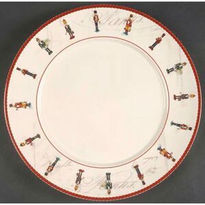 WILLIAMS-SONOMA Nutcracker 11.25” Plate / New